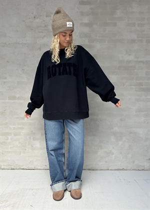 Heavy crewneck sweat Sky Captain ROTATE SUNDAY
